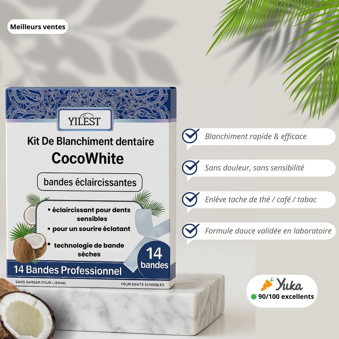 Kit Blanchiment Naturel - CocoWhite
